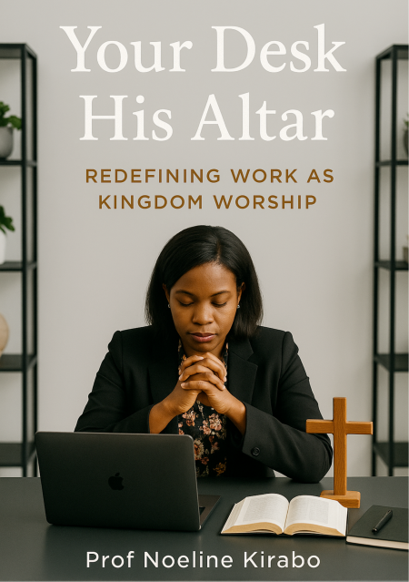 Your desk his altar