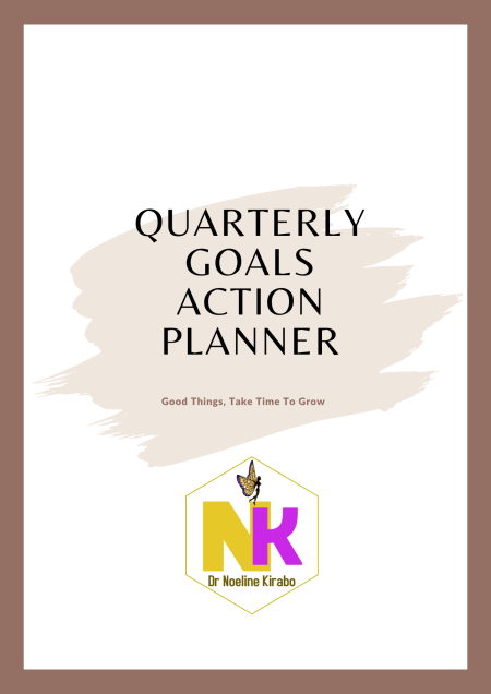 Quarterly Goals Action Planner